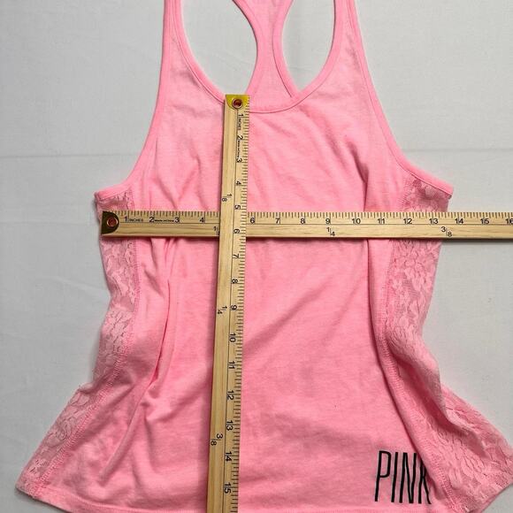 PINK Victorias Secret Cami Size XS With Lace Detailing on the side - Picture 4 of 5